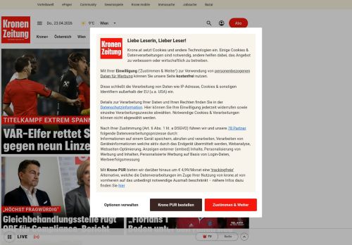 Screenshot of the audited page (Desktop 1440×900)