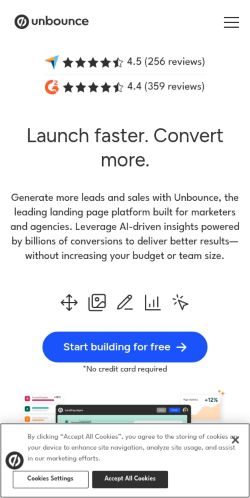 Screenshot of the audited page (Mobile 375×812)