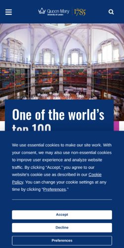 Screenshot of the audited page (Mobile 375×812)