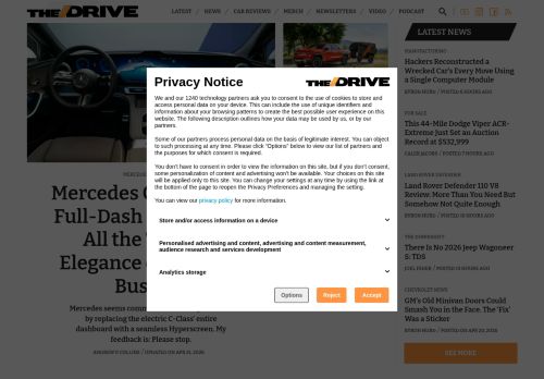 Screenshot of the audited page (Desktop 1440×900)