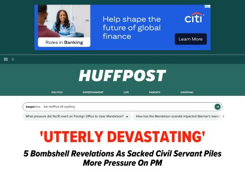 Screenshot of the audited page (Desktop 1440×900)