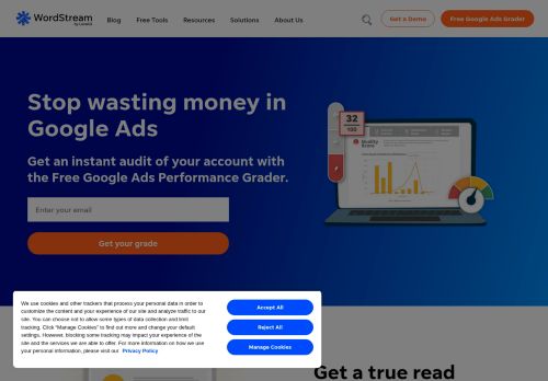 Screenshot of the audited page (Desktop 1440×900)