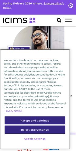 Screenshot of the audited page (Mobile 375×812)