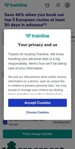 Screenshot of the audited page (Mobile 375×812)
