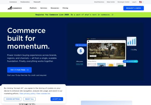 Screenshot of the audited page (Desktop 1440×900)