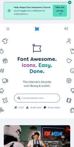 Screenshot of the audited page (Mobile 375×812)