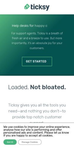Screenshot of the audited page (Mobile 375×812)