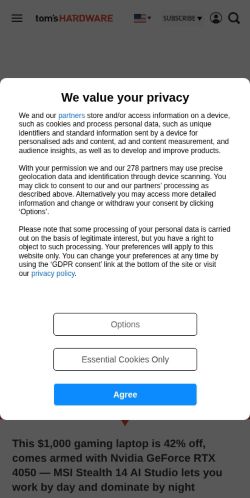 Screenshot of the audited page (Mobile 375×812)