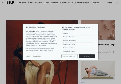 Screenshot of the audited page (Desktop 1440×900)