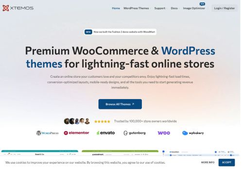 Screenshot of the audited page (Desktop 1440×900)