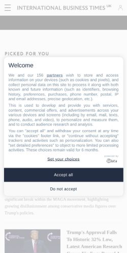 Screenshot of the audited page (Mobile 375×812)