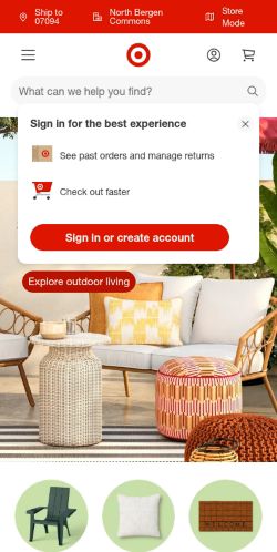 Screenshot of the audited page (Mobile 375×812)