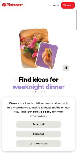 Screenshot of the audited page (Mobile 375×812)
