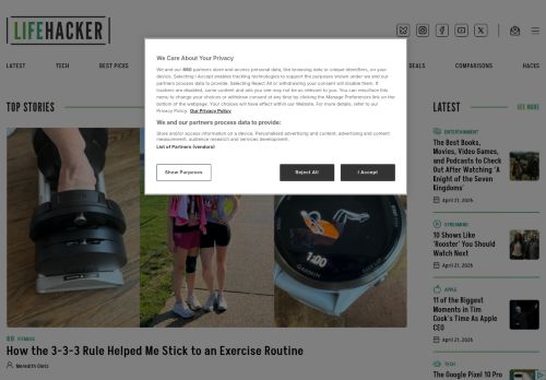 Screenshot of the audited page (Desktop 1440×900)