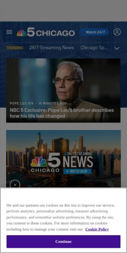 Screenshot of the audited page (Mobile 375×812)
