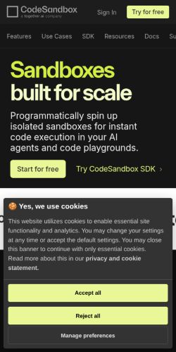 Screenshot of the audited page (Mobile 375×812)