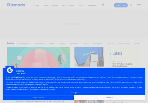 Screenshot of the audited page (Desktop 1440×900)