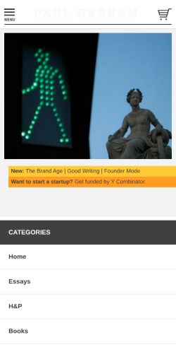 Screenshot of the audited page (Mobile 375×812)