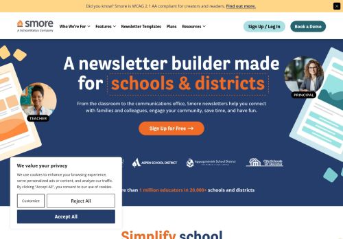 Screenshot of the audited page (Desktop 1440×900)