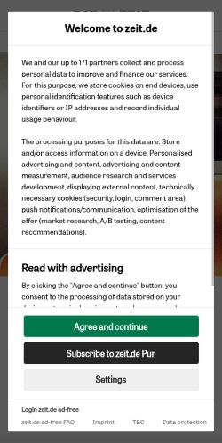 Screenshot of the audited page (Mobile 375×812)