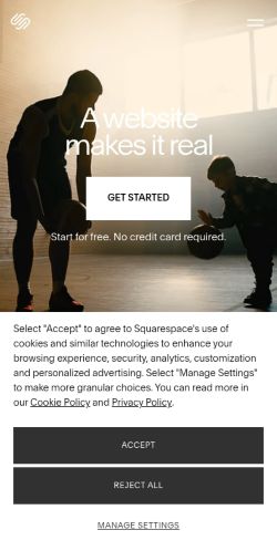 Screenshot of the audited page (Mobile 375×812)