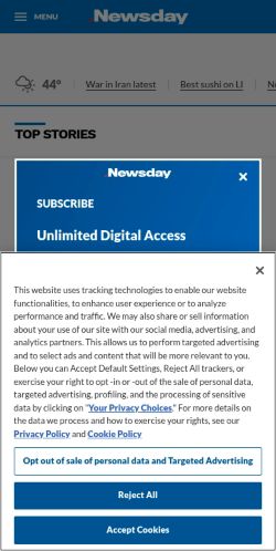 Screenshot of the audited page (Mobile 375×812)