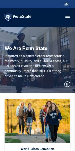 Screenshot of the audited page (Mobile 375×812)