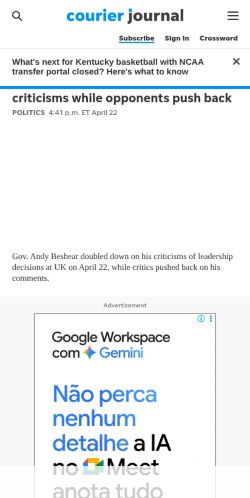Screenshot of the audited page (Mobile 375×812)
