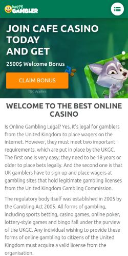 Screenshot of the audited page (Mobile 375×812)