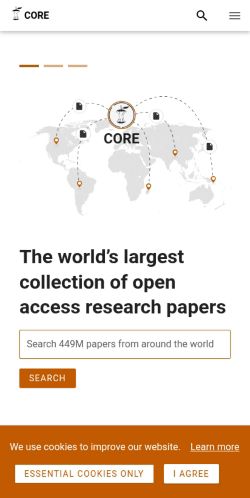 Screenshot of the audited page (Mobile 375×812)