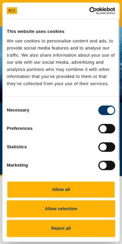 Screenshot of the audited page (Mobile 375×812)