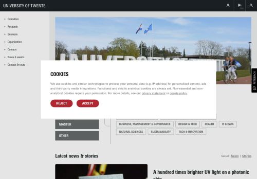 Screenshot of the audited page (Desktop 1440×900)