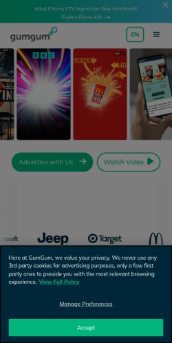 Screenshot of the audited page (Mobile 375×812)