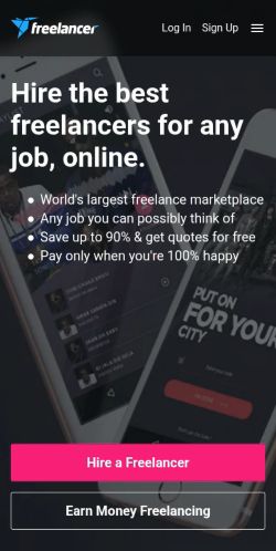 Screenshot of the audited page (Mobile 375×812)