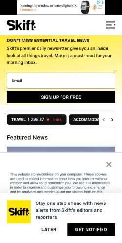 Screenshot of the audited page (Mobile 375×812)