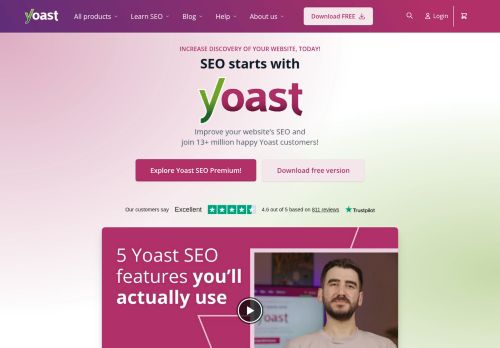 Screenshot of the audited page (Desktop 1440×900)