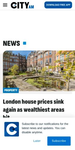 Screenshot of the audited page (Mobile 375×812)