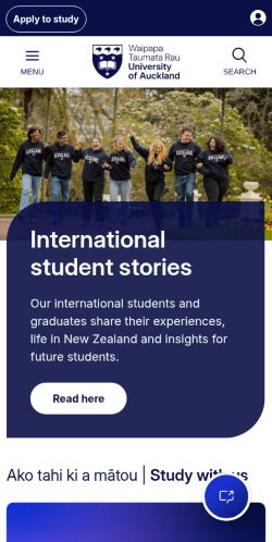 Screenshot of the audited page (Mobile 375×812)