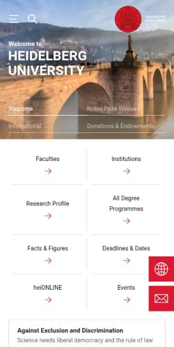 Screenshot of the audited page (Mobile 375×812)