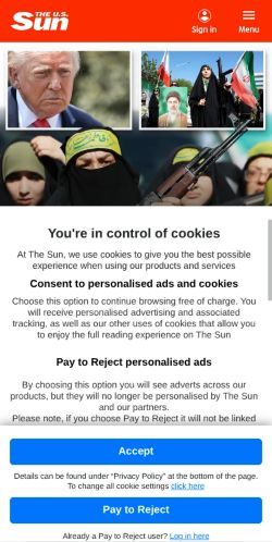 Screenshot of the audited page (Mobile 375×812)