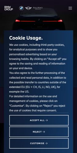 Screenshot of the audited page (Mobile 375×812)