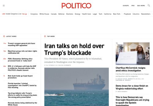 Screenshot of the audited page (Desktop 1440×900)