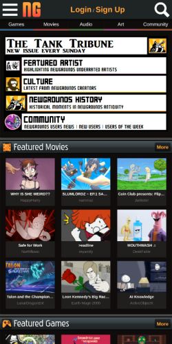 Screenshot of the audited page (Mobile 375×812)