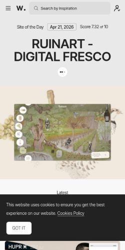 Screenshot of the audited page (Mobile 375×812)