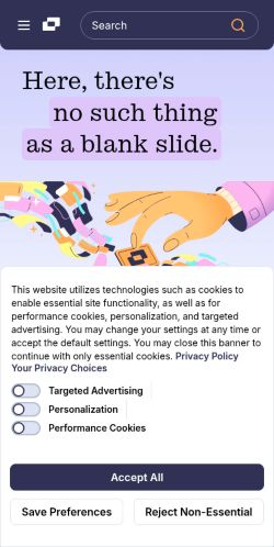 Screenshot of the audited page (Mobile 375×812)