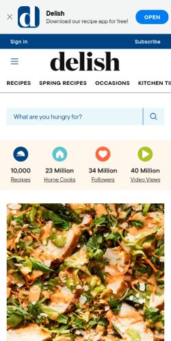 Screenshot of the audited page (Mobile 375×812)