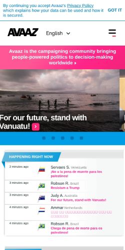 Screenshot of the audited page (Mobile 375×812)