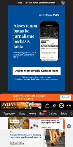Screenshot of the audited page (Mobile 375×812)