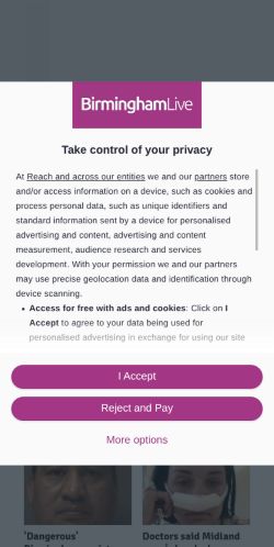 Screenshot of the audited page (Mobile 375×812)