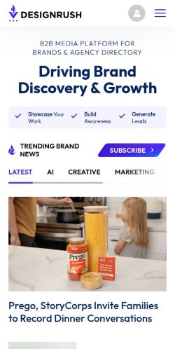 Screenshot of the audited page (Mobile 375×812)
